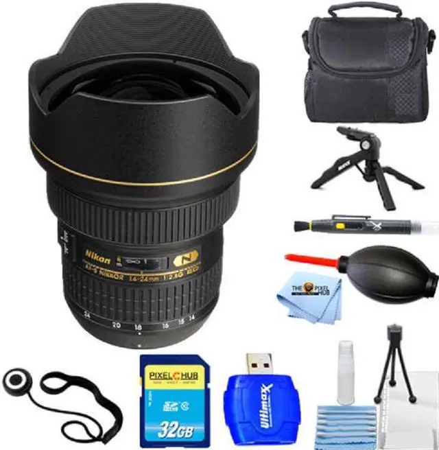 Main image of Nikon AF-S NIKKOR 14-24mm f/2.8G ED Lens #2163 PRO BUNDLE BRAND NEW