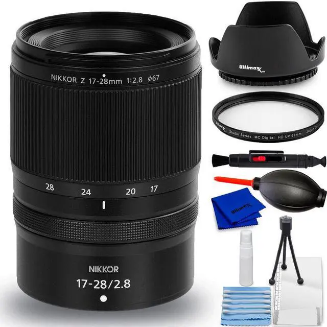 Main image of Nikon NIKKOR Z 17-28mm f/2.8 Lens 20115 - 7PC Accessory Bundle