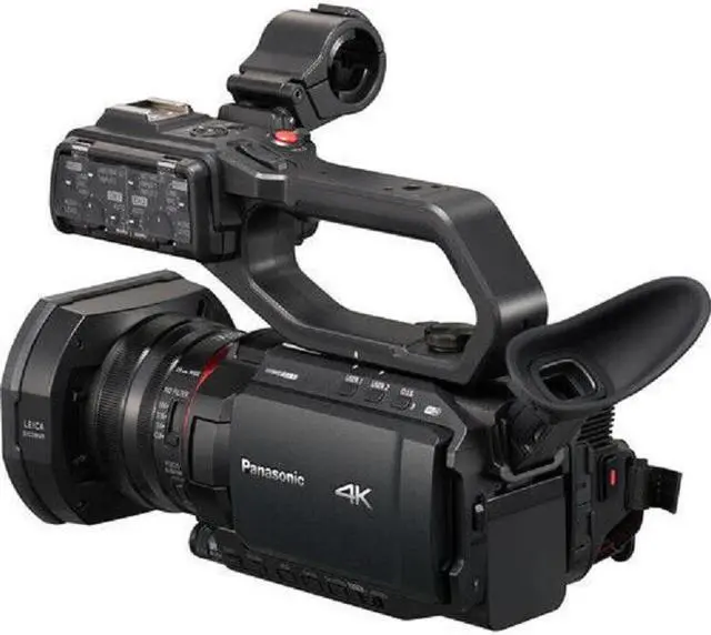 Alt view image 4 of 4 - Panasonic HC-X20 4K Mobile Camcorder with Rich Connectivity - 13PC Accessory Kit