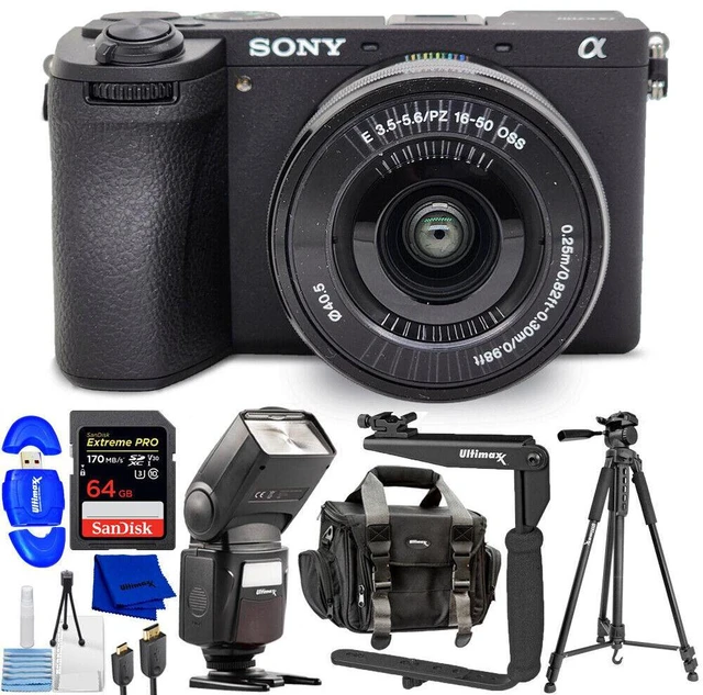 Main image of Sony a6700 Mirrorless Camera with 16-50mm Lens ILCE-6700L - 10PC Accessory Kit