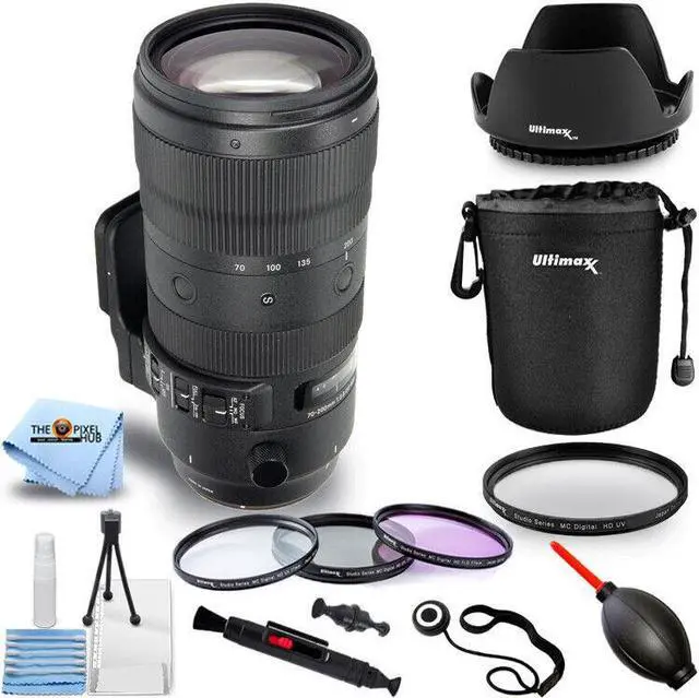 Main image of Sigma 70-200mm f/2.8 DG OS HSM Sports Lens for Nikon F - Pro Filter Kit Bundle