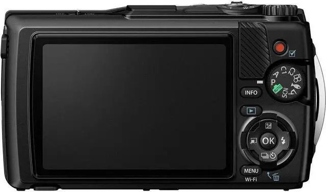 Alt view image 3 of 4 - OM SYSTEM Tough TG-7 Digital Camera (Black) V110030BU000 - 7PC Accessory Bundle