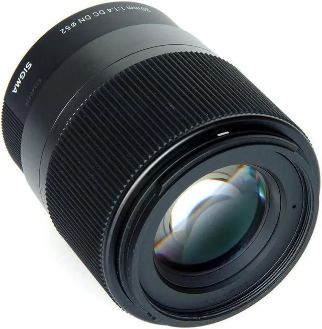 Alt view image 2 of 2 - Sigma 30mm f/1.4 DC DN Contemporary Lens for Sony E + Filter Kit + Pouch Bundle