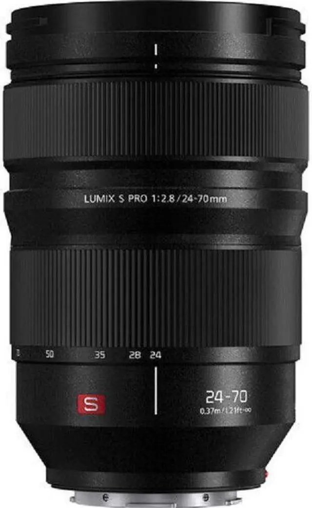 Alt view image 2 of 3 - Panasonic Lumix S PRO 24-70mm f/2.8 Lens S-E2470 - 7PC Accessory Bundle