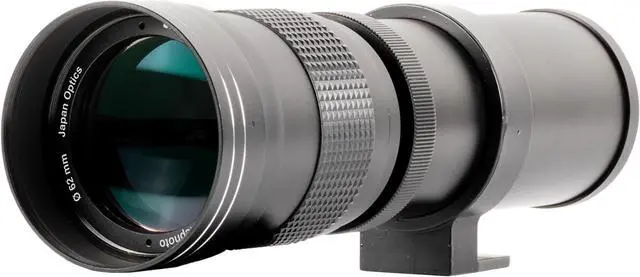 Alt view image 2 of 4 - Ultimaxx 420-800mm f/8 Telephoto Zoom Lens + T-Mount for Canon 90D 80D 70D 77D