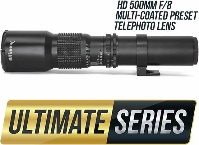 Alt view image 2 of 4 - ULTIMAXX High-Power 500mm/1000mm f/8 for Canon RF-Mount with Filters + Backpack