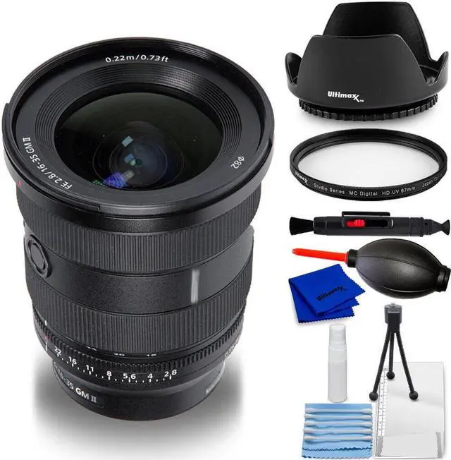 Main image of Sony FE 16-35mm f/2.8 GM II Lens SEL1635GM2 - 7PC Accessory Bundle