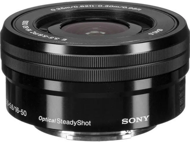 Main image of Sony E PZ 16-50mm f/3.5-5.6 OSS Lens for Sony E-Mount Black - New in White Box