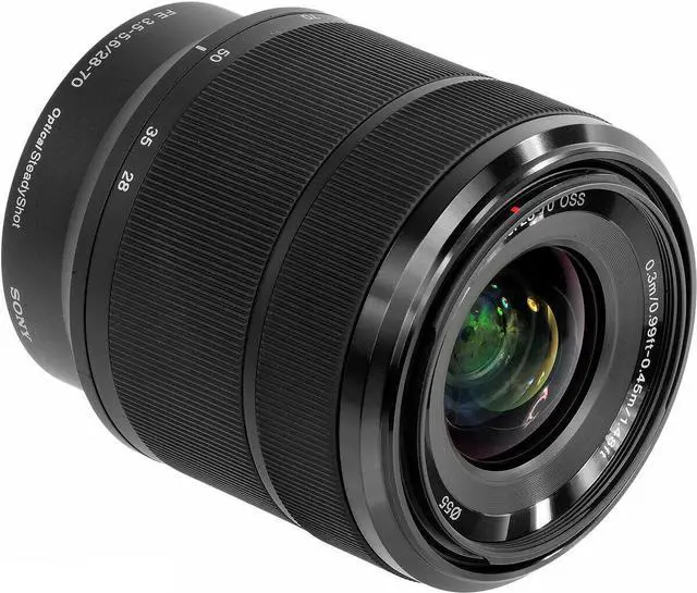 Alt view image 2 of 3 - Sony FE 28-70mm f/3.5-5.6 OSS Lens (Black) + Telephoto and Wide Angle Lens Kit