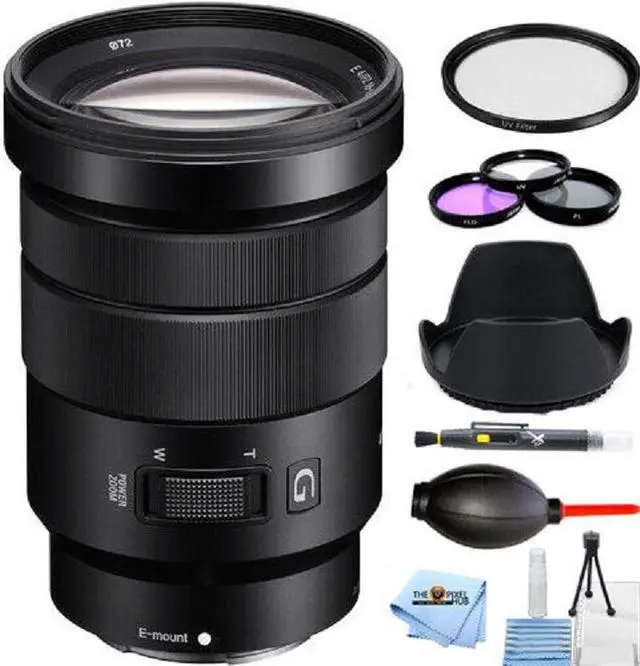 Alt view image 2 of 5 - Sony E PZ 18-105mm f/4 G OSS Lens SELP18105G Pro Filter Kit Bundle