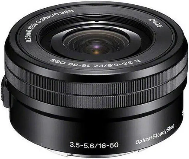 Alt view image 2 of 2 - Sony E PZ 16-50mm f/3.5-5.6 OSS Lens + Filter Kit Bundle - New in White Box