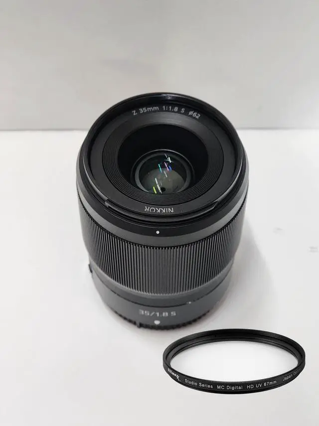 Main image of Nikon NIKKOR Z 35mm f/1.8 S Lens 20081 + UV Ultraviolet Filter Bundle