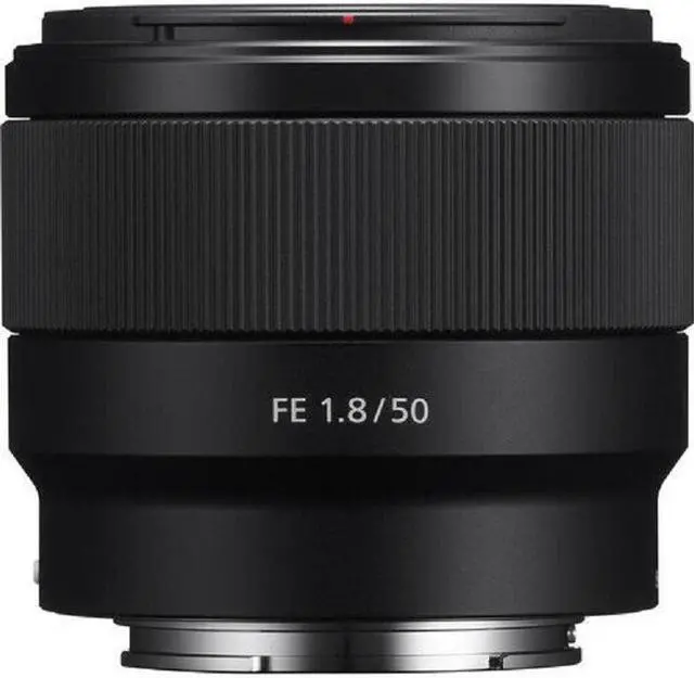 Alt view image 2 of 3 - Sony FE Autofocus Motor 50mm f/1.8 Lens (Black) - Essential UV Filter Bundle
