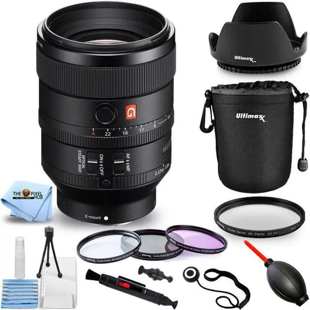 Main image of Sony FE 100mm f/2.8 STF GM OSS Lens SEL100F28GM + Filter Kit Bundle