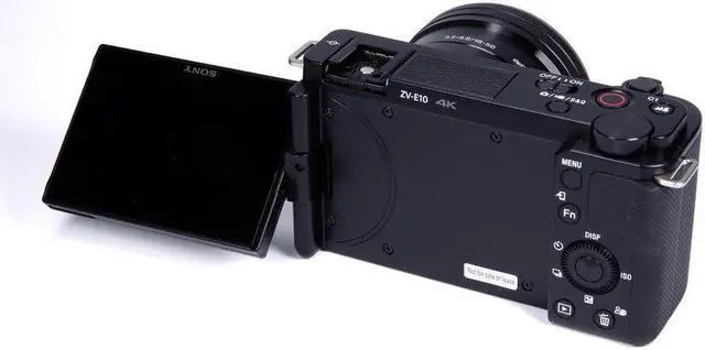 Alt view image 4 of 4 - Sony ZV-E10 Mirrorless Camera with 16-50mm Lens (Black) - Accessory Bundle
