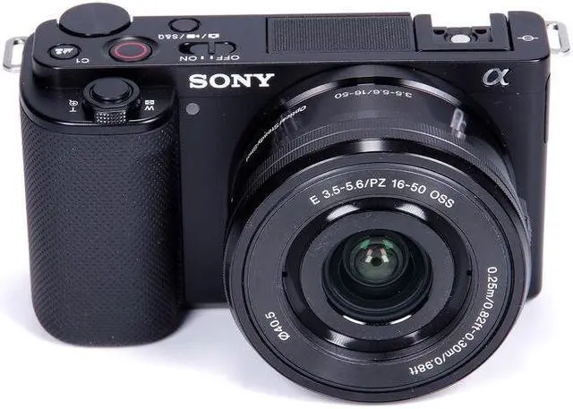 Alt view image 2 of 4 - Sony ZV-E10 Mirrorless Camera with 16-50mm Lens (Black) - Accessory Bundle