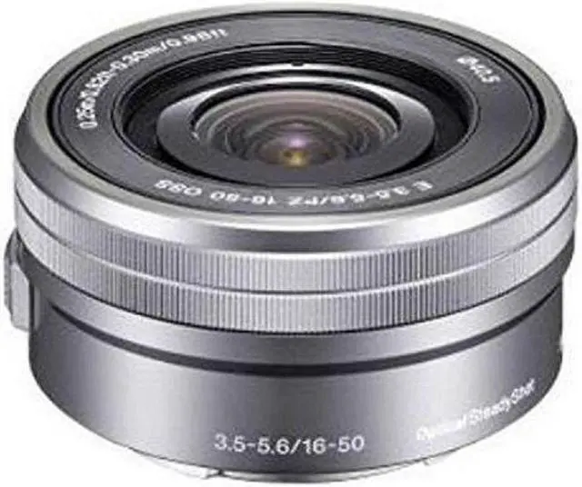 Alt view image 3 of 3 - Sony E PZ 16-50mm f/3.5-5.6 OSS Lens (Silver) - White Box Filter Kit Bundle