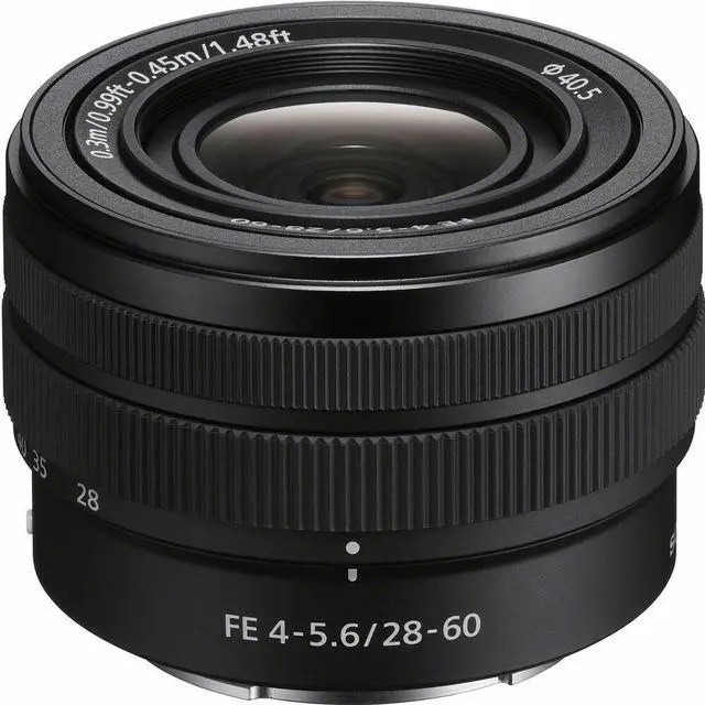 Alt view image 2 of 3 - Sony FE 28-60mm f/4-5.6 Lens SEL2860 New in White Box - 7PC Accessory Bundle