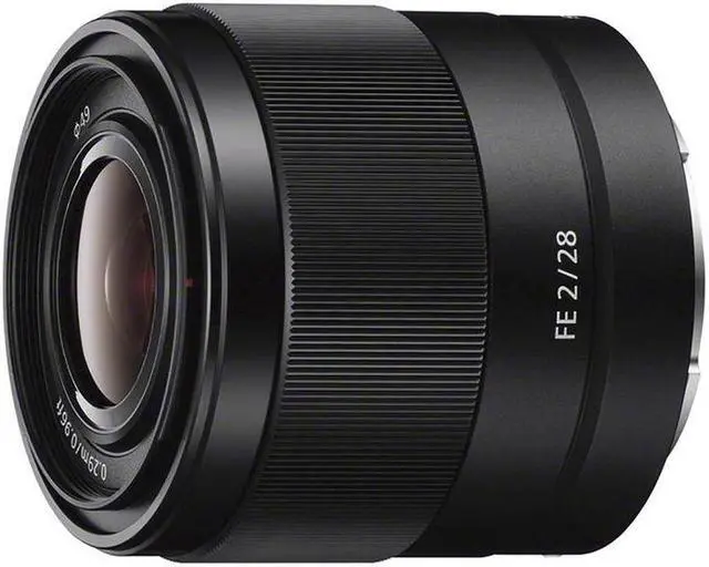 Alt view image 3 of 3 - Sony FE 28mm f/2 Full Frame Prime Lens SEL28F20 - Lens Hood UV Filter Bundle