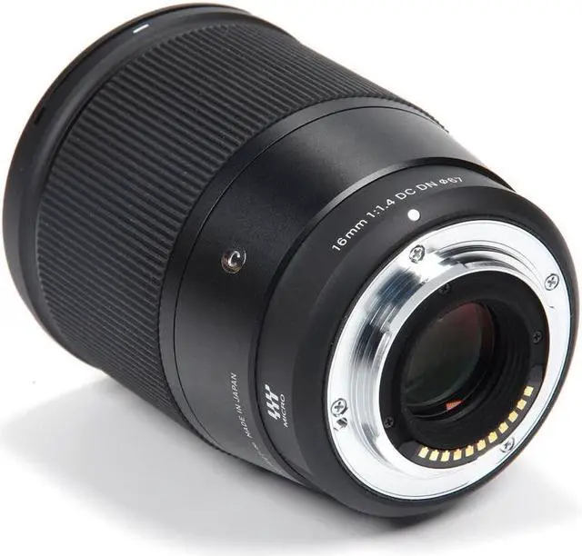 Alt view image 3 of 3 - Sigma 16mm f/1.4 DC DN Contemporary Lens for Canon EF-M + UV Ultraviolet Filter