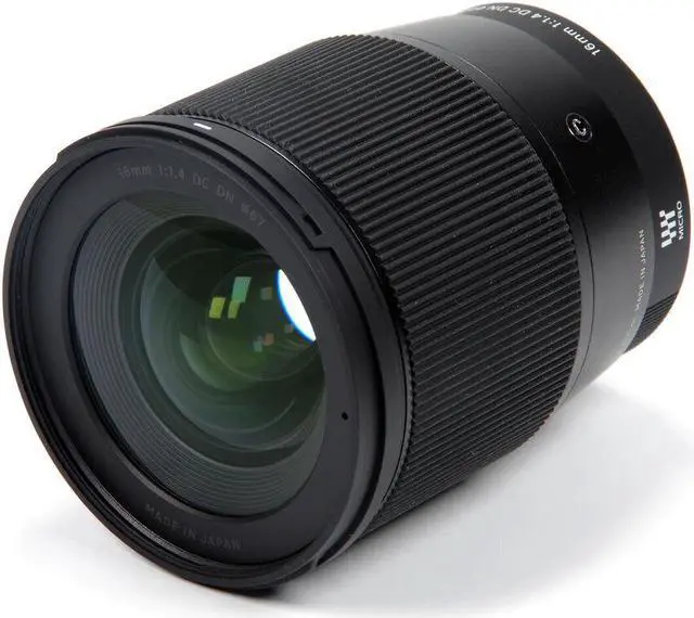 Alt view image 2 of 3 - Sigma 16mm f/1.4 DC DN Contemporary Lens for Canon EF-M + UV Ultraviolet Filter