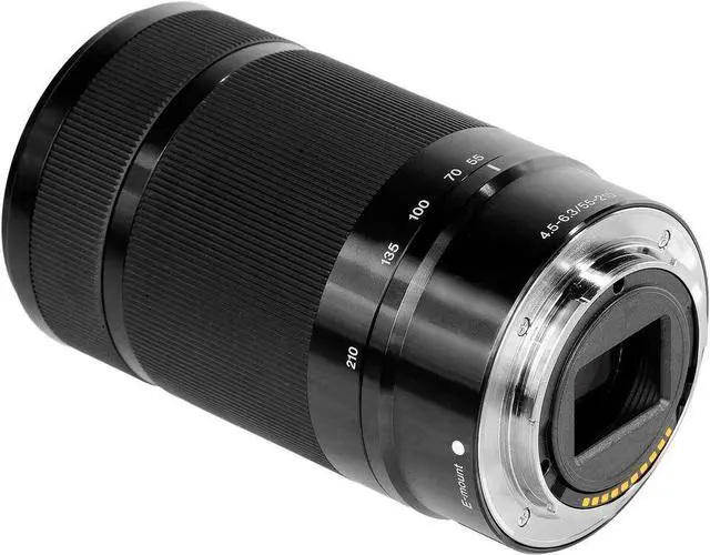 Alt view image 4 of 4 - Sony E 55-210mm f/4.5-6.3 OSS E-Mount Lens (Black) - Essential UV Filter Bundle