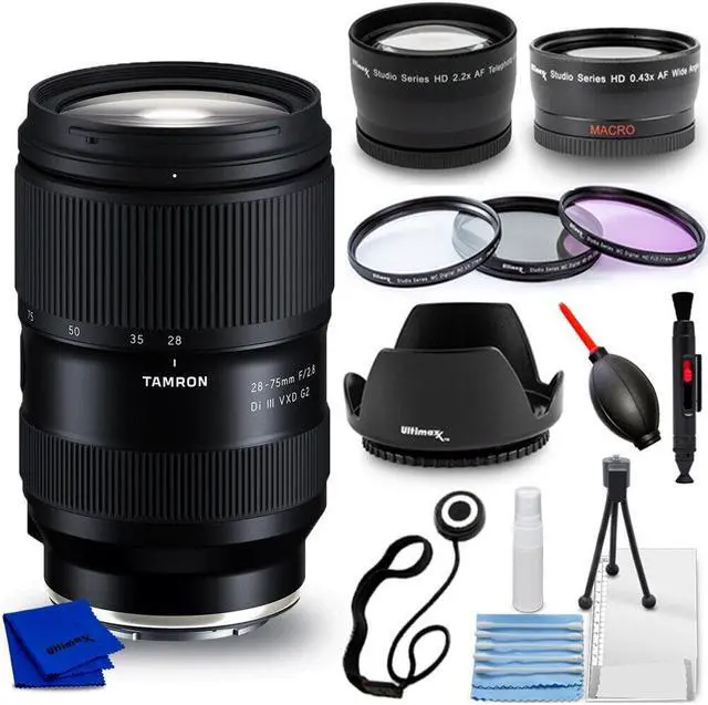Main image of Tamron 28-75mm f/2.8 Di III VXD G2 Lens (Sony E) AFA063S700 - 10PC Accessory Kit