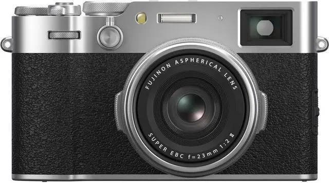 Alt view image 2 of 3 - FUJIFILM X100VI Digital Camera (Silver) 16821822 - 7PC Accessory Bundle
