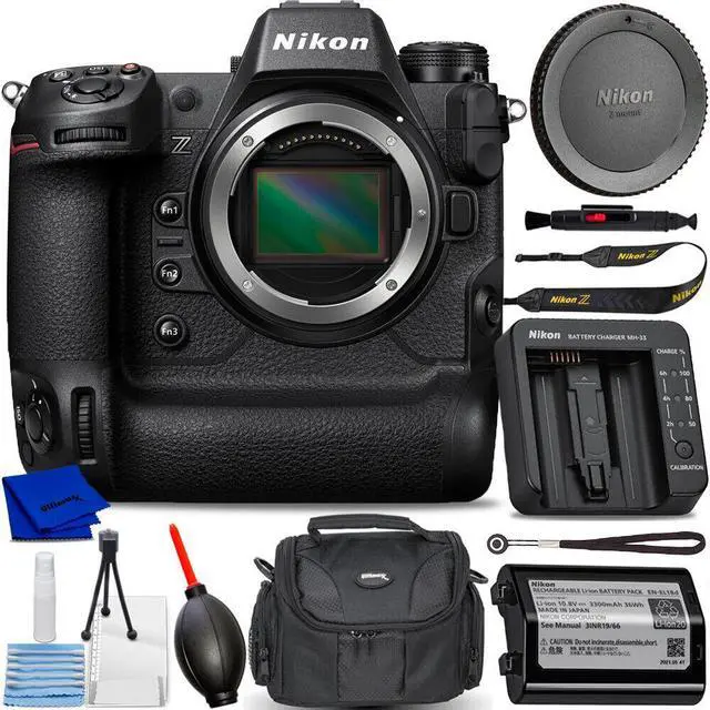 Main image of Nikon Z9 Mirrorless Camera (Body Only) 1669 - 7PC Accessory Bundle