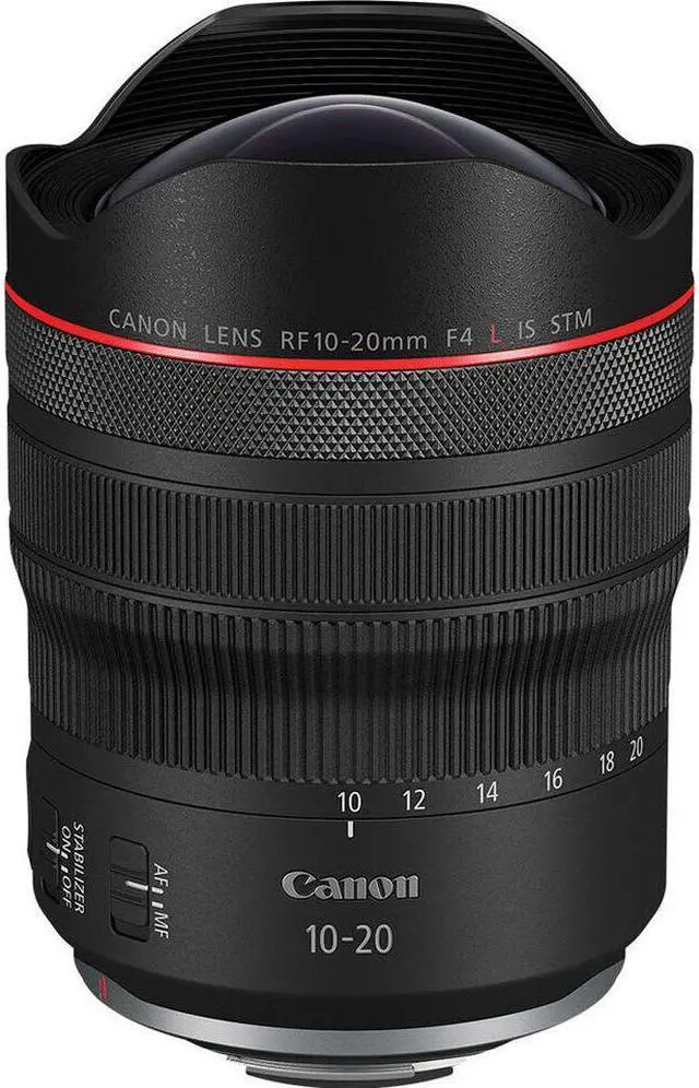 Alt view image 2 of 3 - Canon RF 10-20mm f/4 L IS STM Lens (Canon RF) 6182C002 - 7PC Accessory Bundle