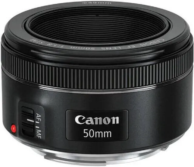 Alt view image 2 of 4 - Canon EF 50mm f/1.8 STM Lens 0570C002 + UV Ultraviolet Filter