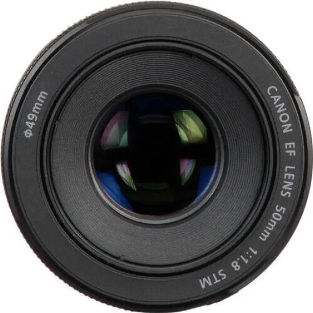 Alt view image 4 of 4 - Canon EF 50mm f/1.8 STM Lens 0570C002 + UV Ultraviolet Filter