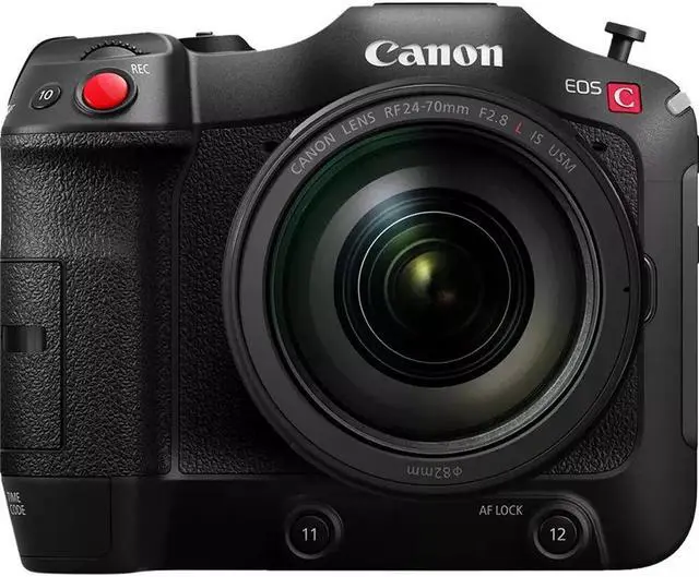 Alt view image 2 of 3 - Canon EOS C70 Cinema Camera Kit with RF 24-70mm f/2.8 Lens - 7PC Accessory Kit