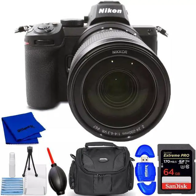 Main image of Nikon Z5 Mirrorless Digital Camera with 24-200mm Lens 1641 - 7PC Accessory Kit