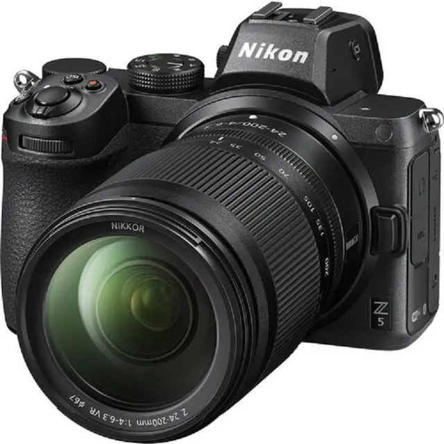 Alt view image 2 of 3 - Nikon Z5 Mirrorless Digital Camera with 24-200mm Lens 1641 - 7PC Accessory Kit