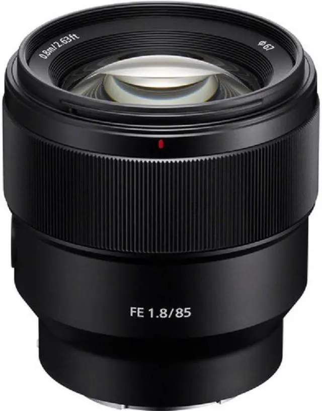 Alt view image 2 of 3 - Sony FE 85mm f/1.8 Lens SEL85F18 - 7PC Accessory Bundle