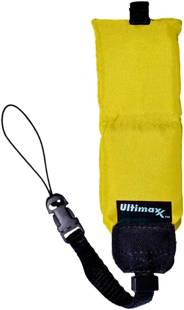 Main image of Yellow Floating Floaty Foam Camera Strap for Nikon Coolpix AW100 Action Camera