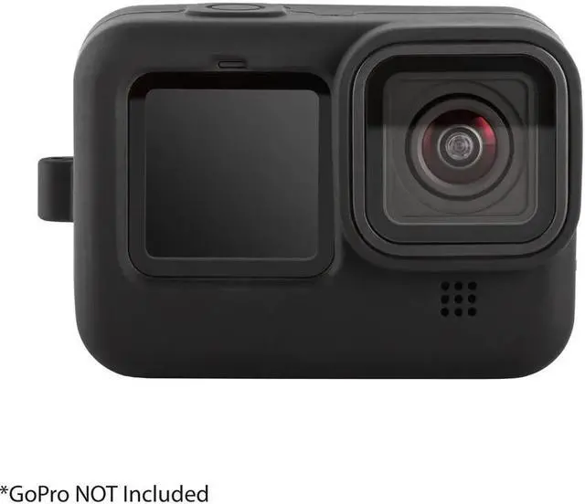 Alt view image 2 of 3 - Protective Silicone Sleeve Rubber Case + Lanyard for GoPro Hero9 Hero10 Hero11