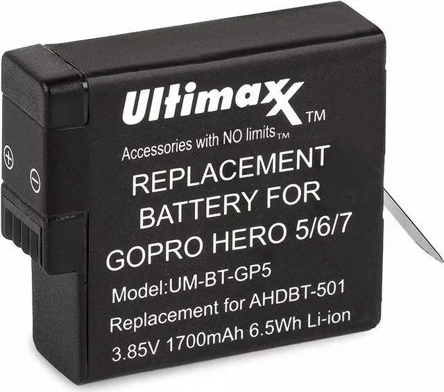 Main image of Rechargeable Battery for GoPro HERO 5 6 7 8 HERO8 HERO7 HERO6 HERO5 Black