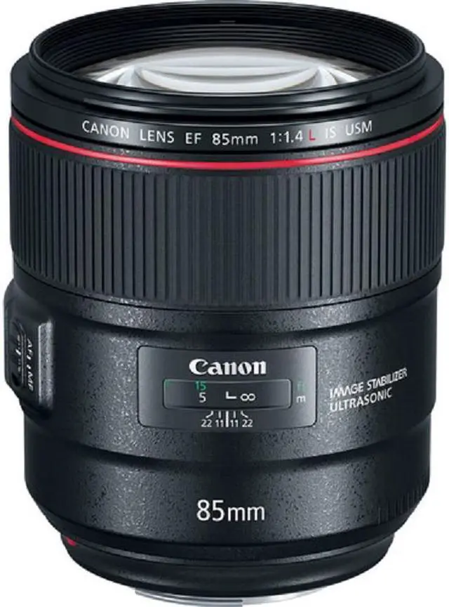 Alt view image 2 of 2 - Canon EF 85mm f/1.4L IS USM Lens 2271C002 - Essential Accessory Bundle