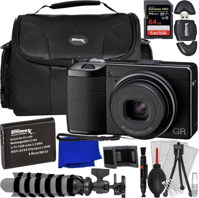 Main image of Ricoh GR IIIx HDF Digital Camera 01283 - 12PC Accessory Bundle