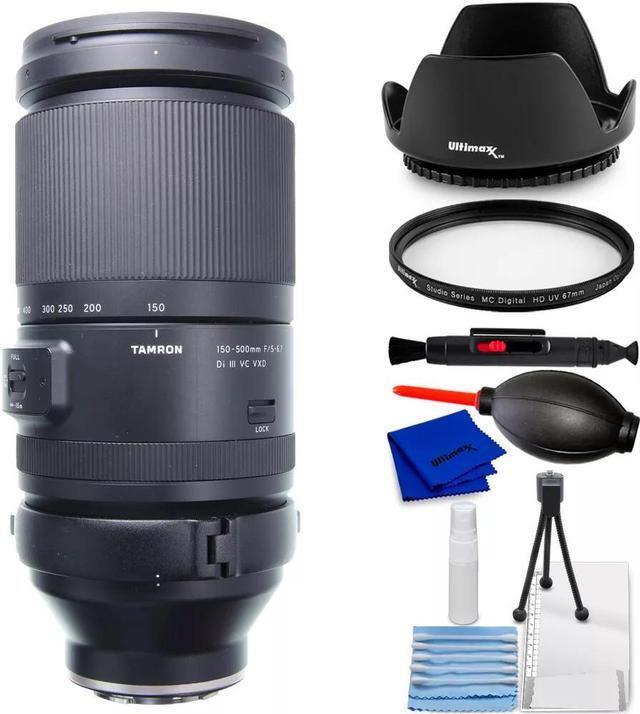 Main image of Tamron 150-500mm f/5-6.7 Di III VC VXD Lens (Nikon Z) - 7PC Accessory Bundle