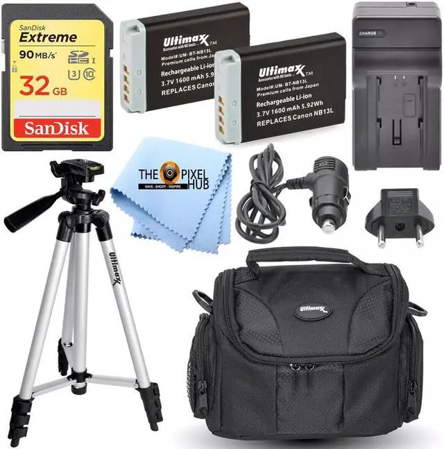 Main image of PRO Accessory Bundle Kit for Canon SX720 SX730 SX740 SX620 G7 X II III G5 X II