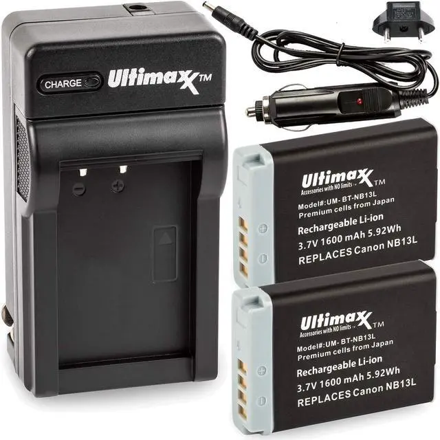 Main image of Replacement Battery NB13L (1600 mah) for Canon G1 G5 G7 G9 SX620 SX720 SX730