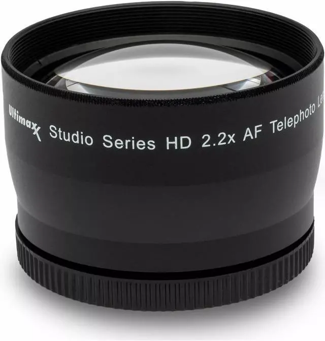 Alt view image 2 of 4 - 2.2x Professional Telephoto Lens 55mm with Protective Pouch