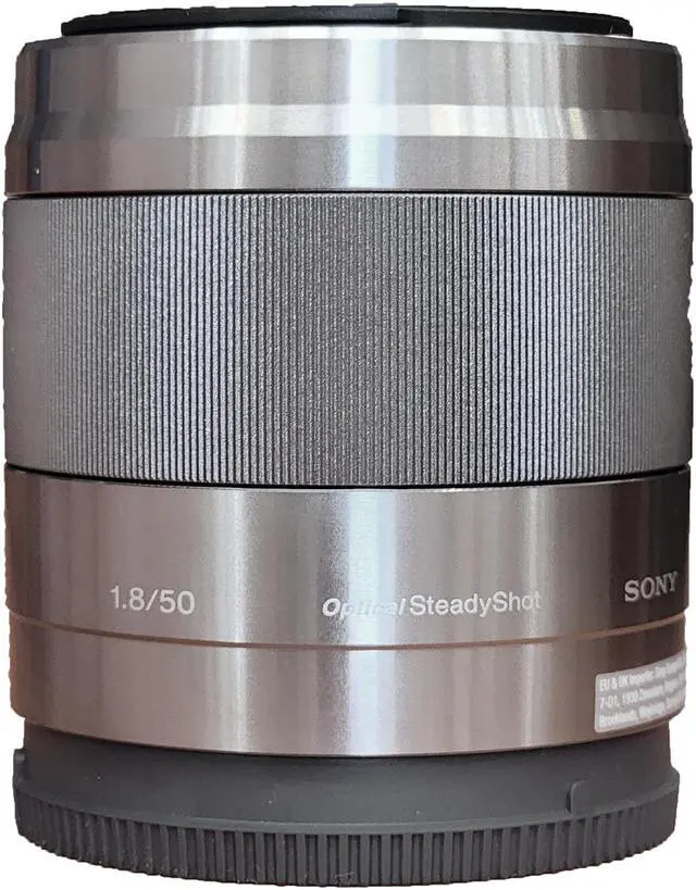 Main image of Sony E 50mm f/1.8 OSS Lens (Silver) - SEL50F18