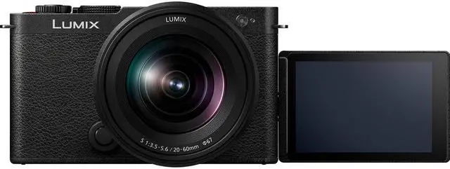 Alt view image 4 of 4 - Panasonic Lumix S9 Mirrorless Camera with S 20-60mm Lens (Jet Black) 7PC Bundle