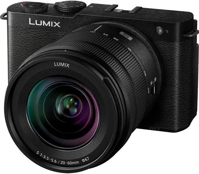 Alt view image 2 of 4 - Panasonic Lumix S9 Mirrorless Camera with S 20-60mm Lens (Jet Black) 7PC Bundle