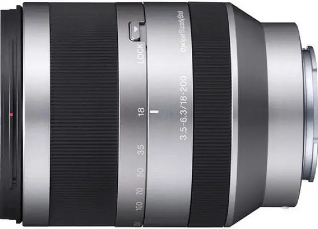 Alt view image 4 of 4 - Sony Alpha SEL18200 E-Mount 18-200mm F3.5-6.3 OSS Lens (Silver) - 10PC Bundle