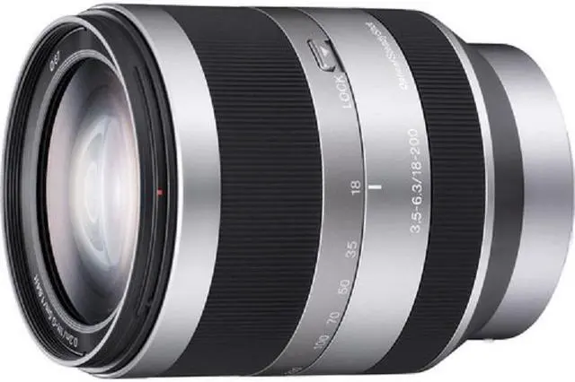Alt view image 3 of 4 - Sony Alpha SEL18200 E-Mount 18-200mm F3.5-6.3 OSS Lens (Silver) - 10PC Bundle